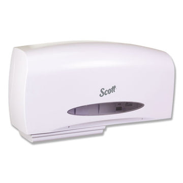 Scott® Essential Coreless Twin Jumbo Roll Tissue Dispenser, 20 1-10 X 5 9-10 X 10 9-10 freeshipping - TVN Wholesale
